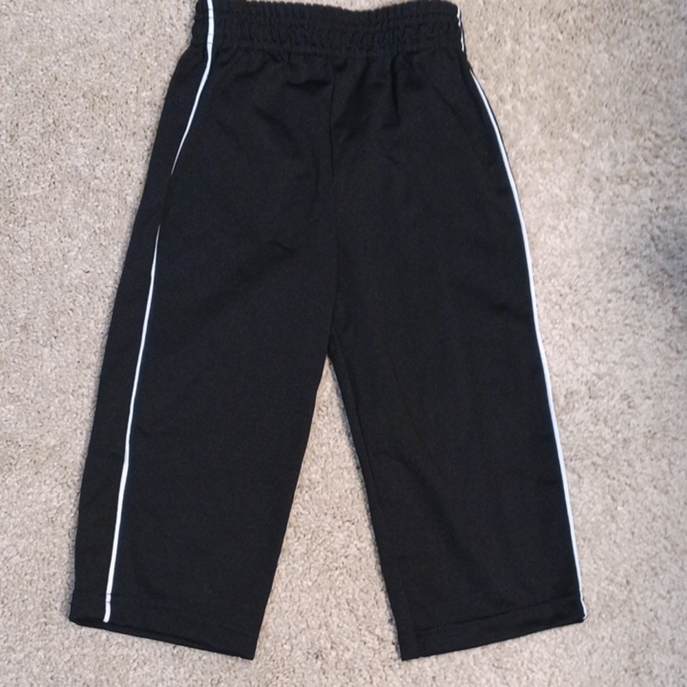 Garanimals Black Joggers with White Stripes - 24 MO